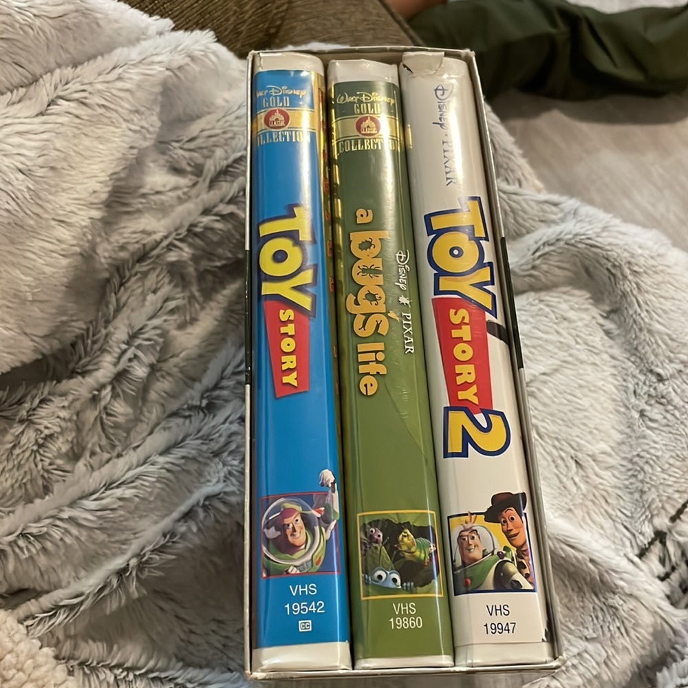 Pixar 15th Anniversary 3 Pack: A Bugs Life/Toy Story/Toy Story 2 (VHS, 2001 - Picture 5 of 5
